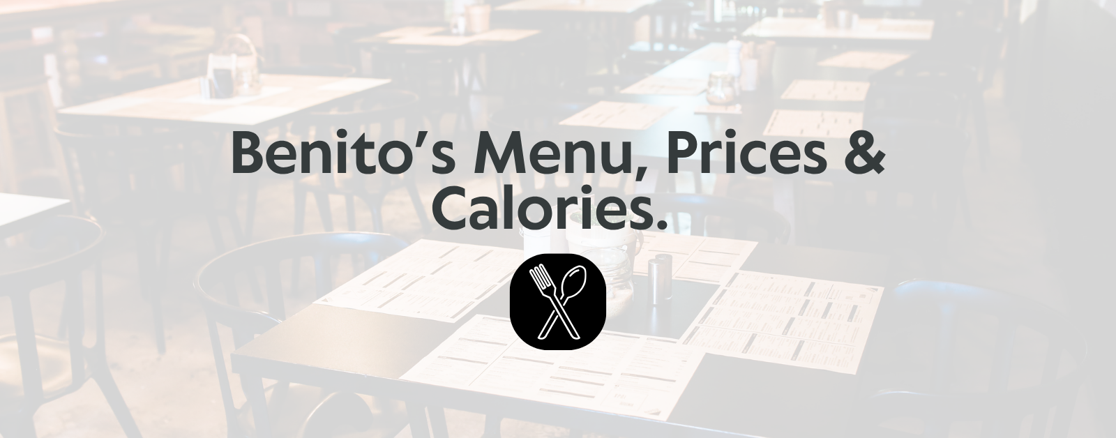 Read more about the article Benito’s Menu with Prices